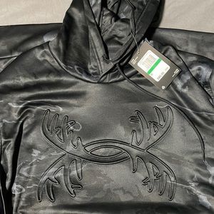 Brand New Under Armour Black Camo Hoodie